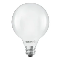 OSRAM LED lamp Globe G125 E27 7,2W mat 2.700K