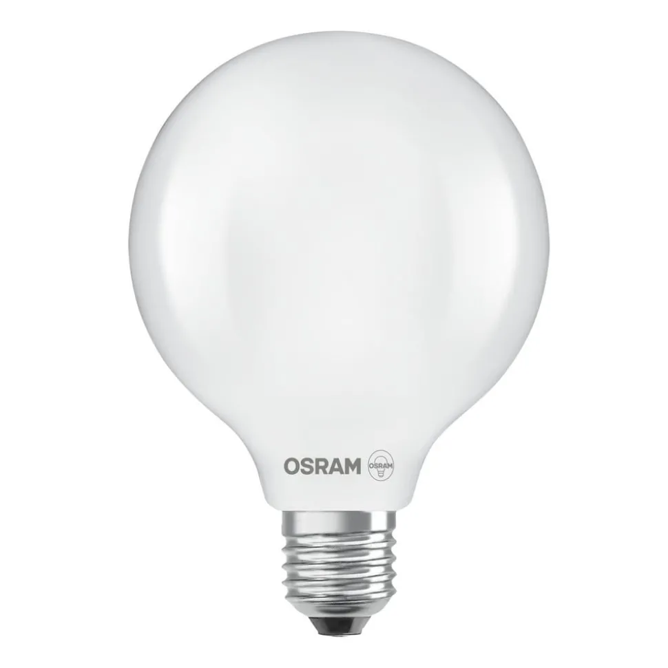 OSRAM LED lamp Globe G125 E27 7,2W mat 2.700K