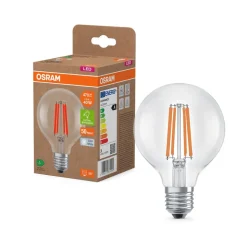 OSRAM LED lamp Globe G80 E27 2.2W Filament 4.000K
