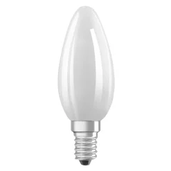 OSRAM LED lamp kaars mat E14 1,2W 2700K 255lm