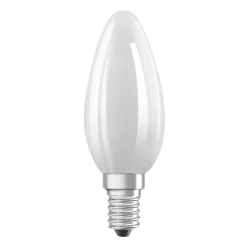 OSRAM LED lamp kaars mat E14 1,2W 4000K 255lm