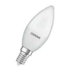 OSRAM LED lamp kaars opaal E14 4,9W 827 3-pack
