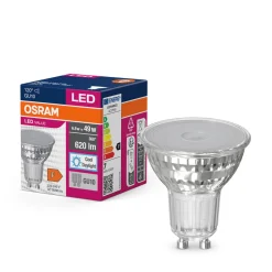 OSRAM LED lamp Reflector GU10 6,9W 120° 865 helder