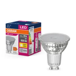 OSRAM LED lamp Reflector GU10 6,9W 120° 830 helder