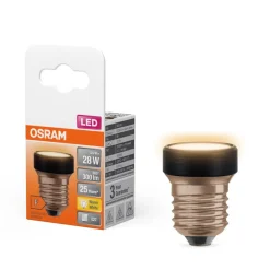 OSRAM LED lamp Star Flat E27 3,5W 2700K verwisselbare ring.