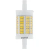 OSRAM LED staaflamp R7s 12W 7,8cm 827 dimbaar