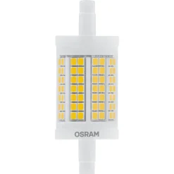 OSRAM LED staaflamp R7s 12W 7,8cm 827 dimbaar