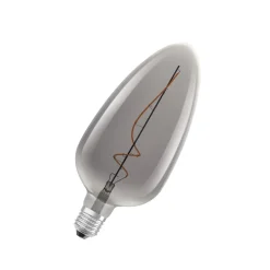 OSRAM LED Vintage 1906, C125, gloeidraad, grijs, E27, 4 W, 818