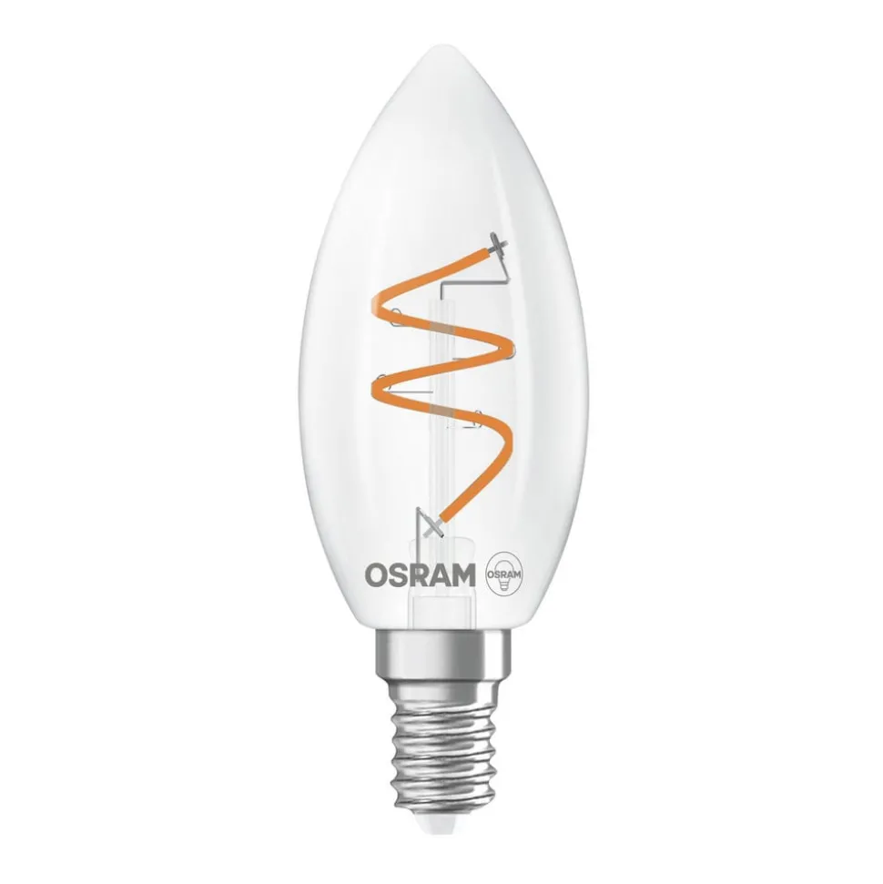 OSRAM LED Vintage B28 E14 4,6W 927 Spiraal gloeidraad helder dimbaar