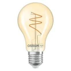 OSRAM LED Vintage E27 4,9W 2.700K Spiraal gloeidraad goud dimbaar