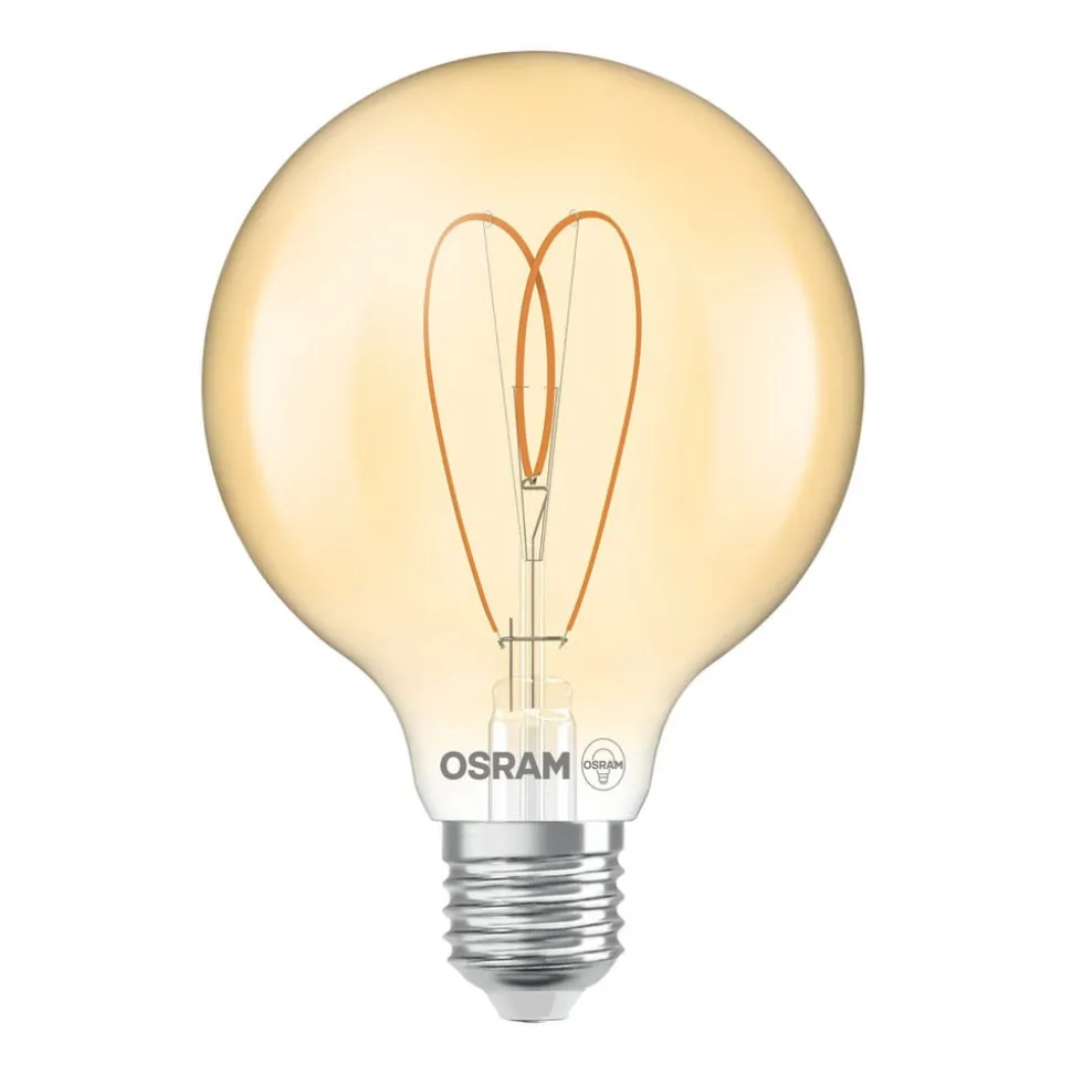 OSRAM LED Vintage G95 E27 8W 922 Hart Filament goud dimbaar