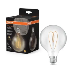 OSRAM LED Vintage G95 E27 7,2W 927 Hart Filament helder dimbaar