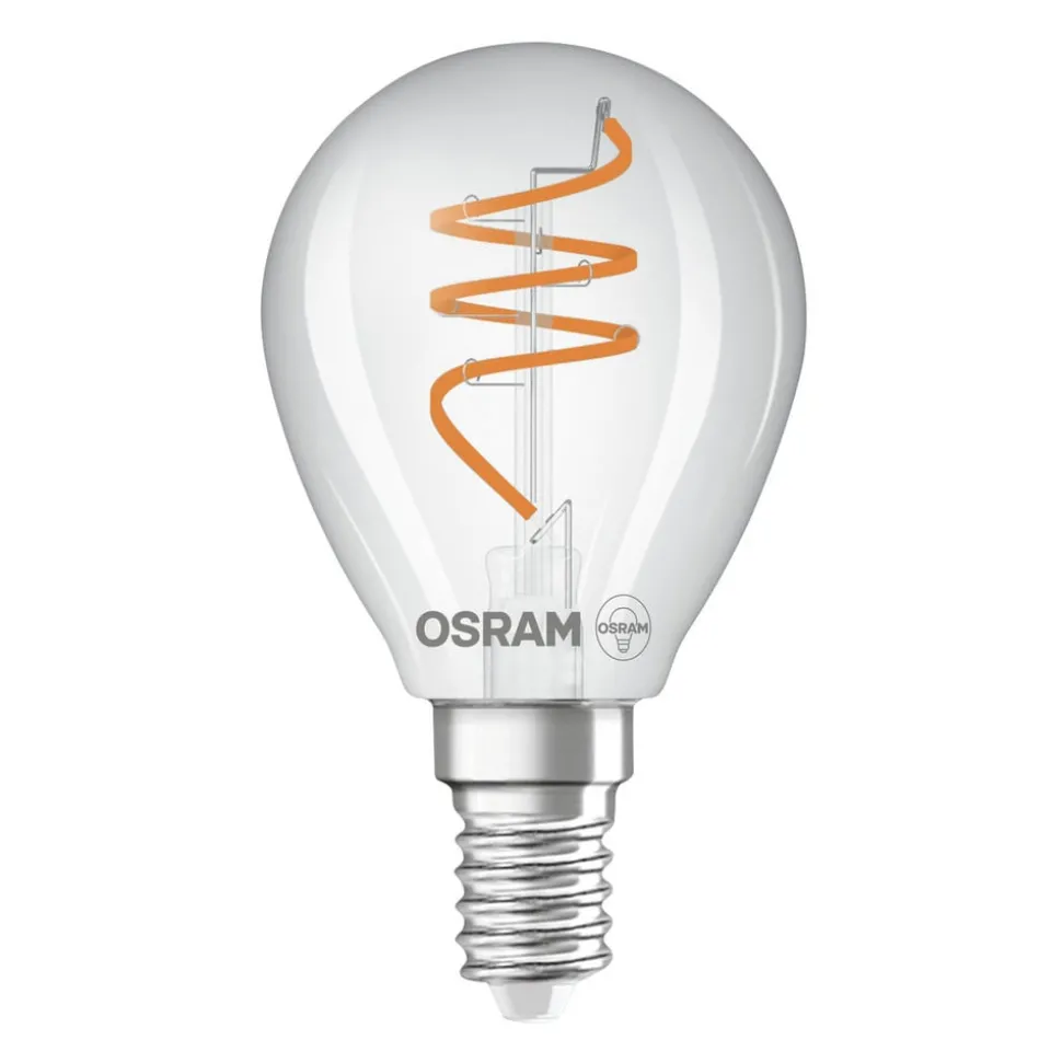 OSRAM LED Vintage P40 E14 4,6W 927 Spiraal gloeidraad helder dimbaar