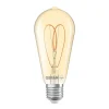 OSRAM LED Vintage ST64 E27 4,9W 922 Hart Filament goud dimbaar