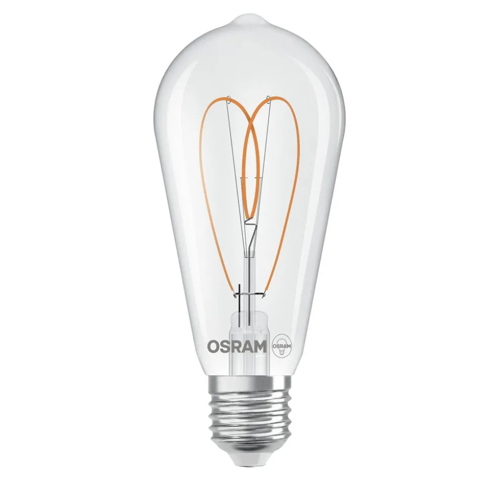 OSRAM LED Vintage ST64 E27 7,2W 927 Hart gloeidraad helder dimbaar