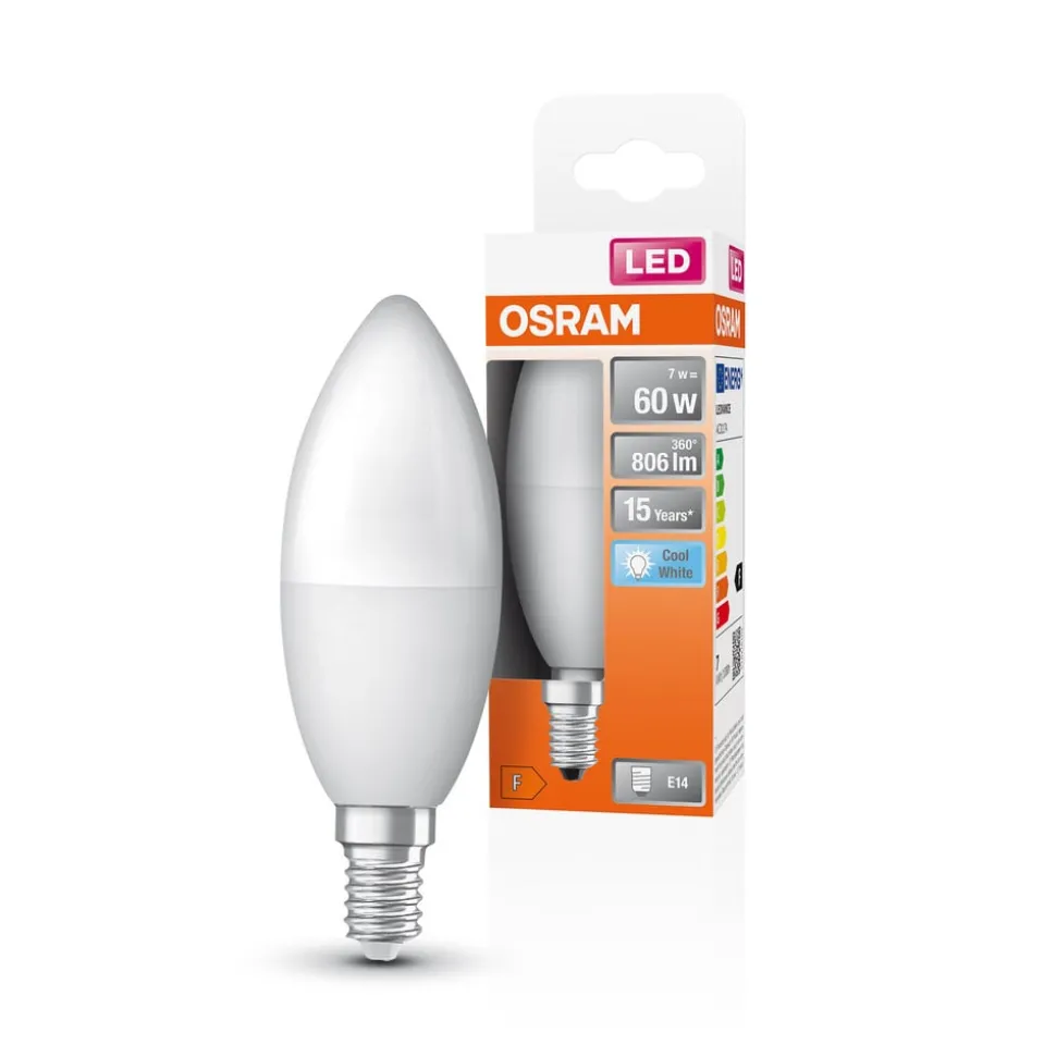 OSRAM Star LED kaars E14 7,5W 806lm 4.000K mat