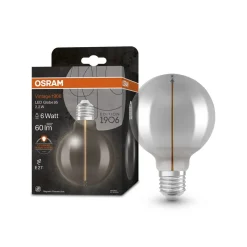 OSRAM Vintage 1906 LED bol E27 2,2W 1.800K smoke