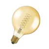 OSRAM vintage 1906 LED bol G125 E27 7W goud dim