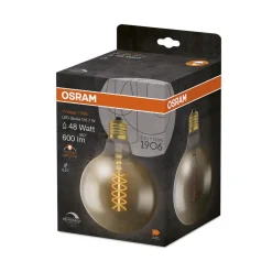 OSRAM vintage 1906 LED bol G125 E27 7W goud dim