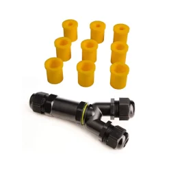 Outdoor-Multi-Y-kabelverbinder voor 3 kabel 4-14mm