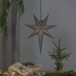 Ozen papieren ster met een lange Zack