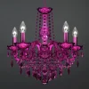 Paarskleurige kroonluchter Maria Teresa