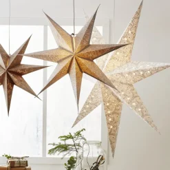 Papieren ster Decorus zonder verlichting