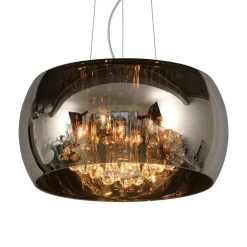 Parel hanglamp van glas, Ø 40 cm
