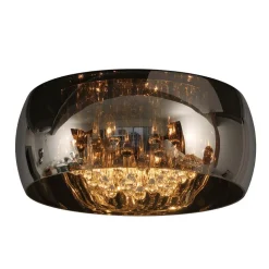 Parel plafondlamp van glas, Ø 50 cm