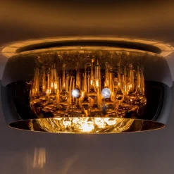 Parel plafondlamp van glas, Ø 50 cm