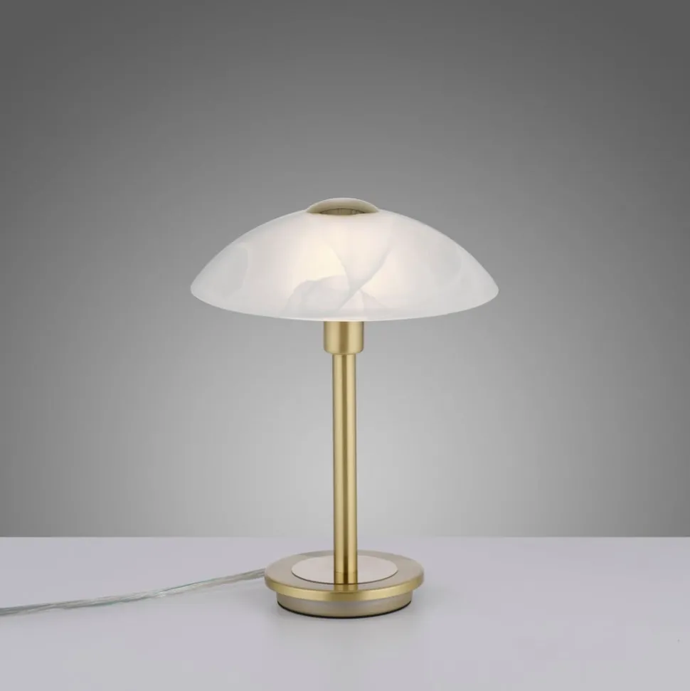 Paul Neuhaus Enova tafellamp, messing mat