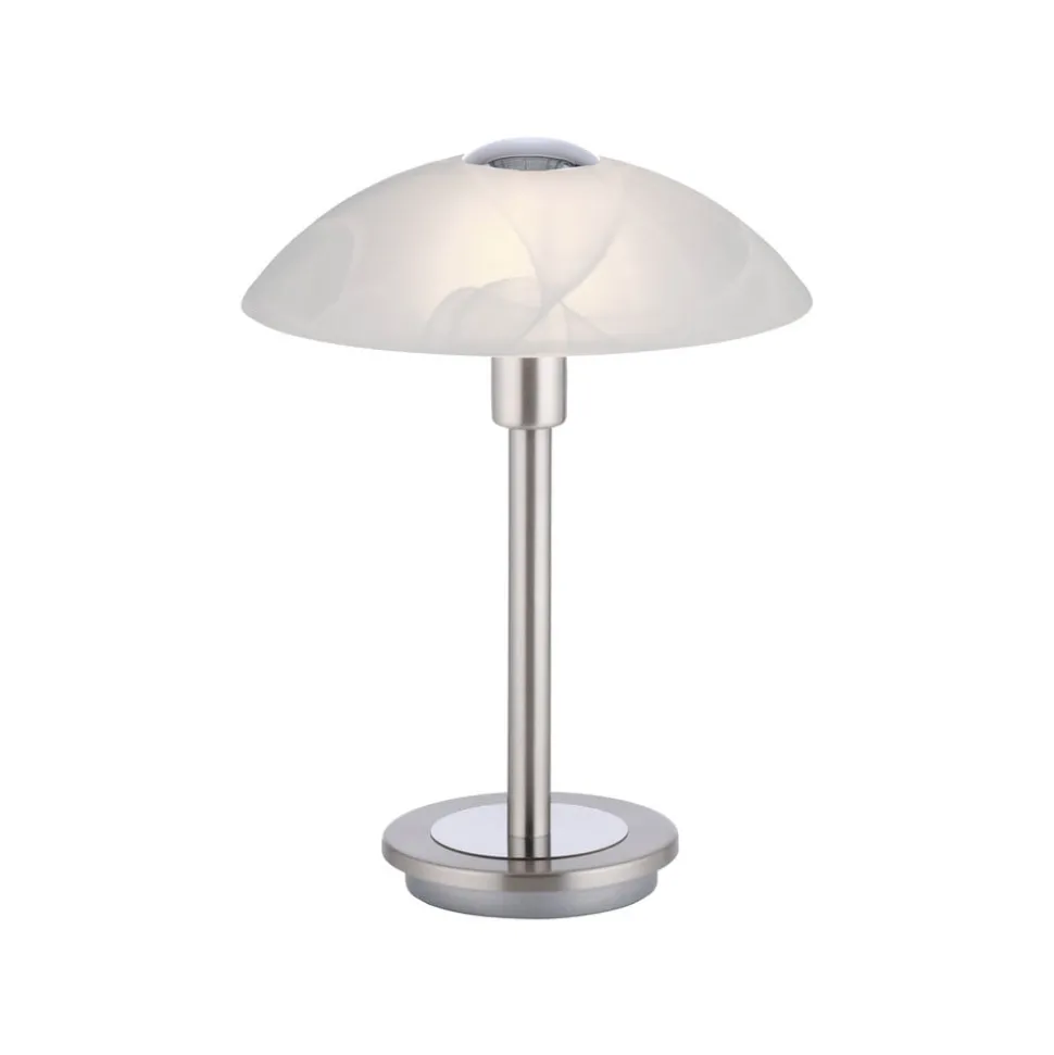 Paul Neuhaus Enova tafellamp, staalkleurig