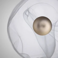 Paul Neuhaus Enova tafellamp, oudmessing