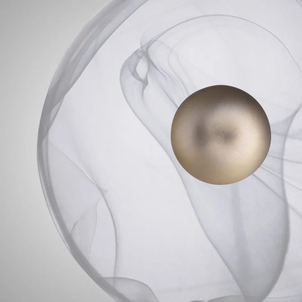 Paul Neuhaus Enova tafellamp, oudmessing