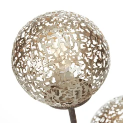 Paul Neuhaus Greta tafellamp, roest/goud, metaal, 2-lamps, G9