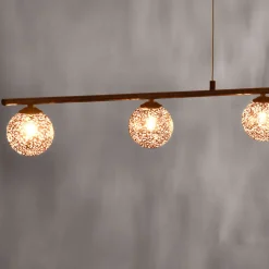 Paul Neuhaus hanglamp Greta, 132 cm, 5-lamps, metaal, G9