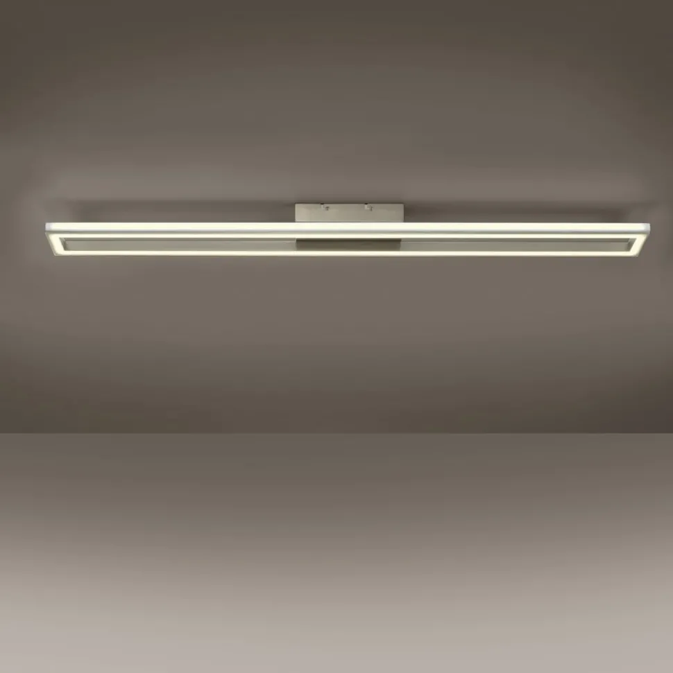 Paul Neuhaus Helix LED plafondlamp, rechthoekig
