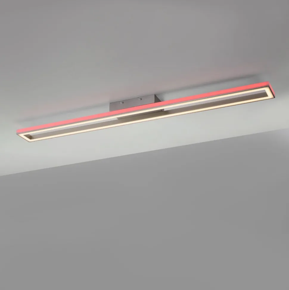 Paul Neuhaus Helix LED plafondlamp, rechthoekig