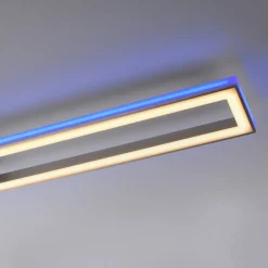 Paul Neuhaus Helix LED plafondlamp, rechthoekig