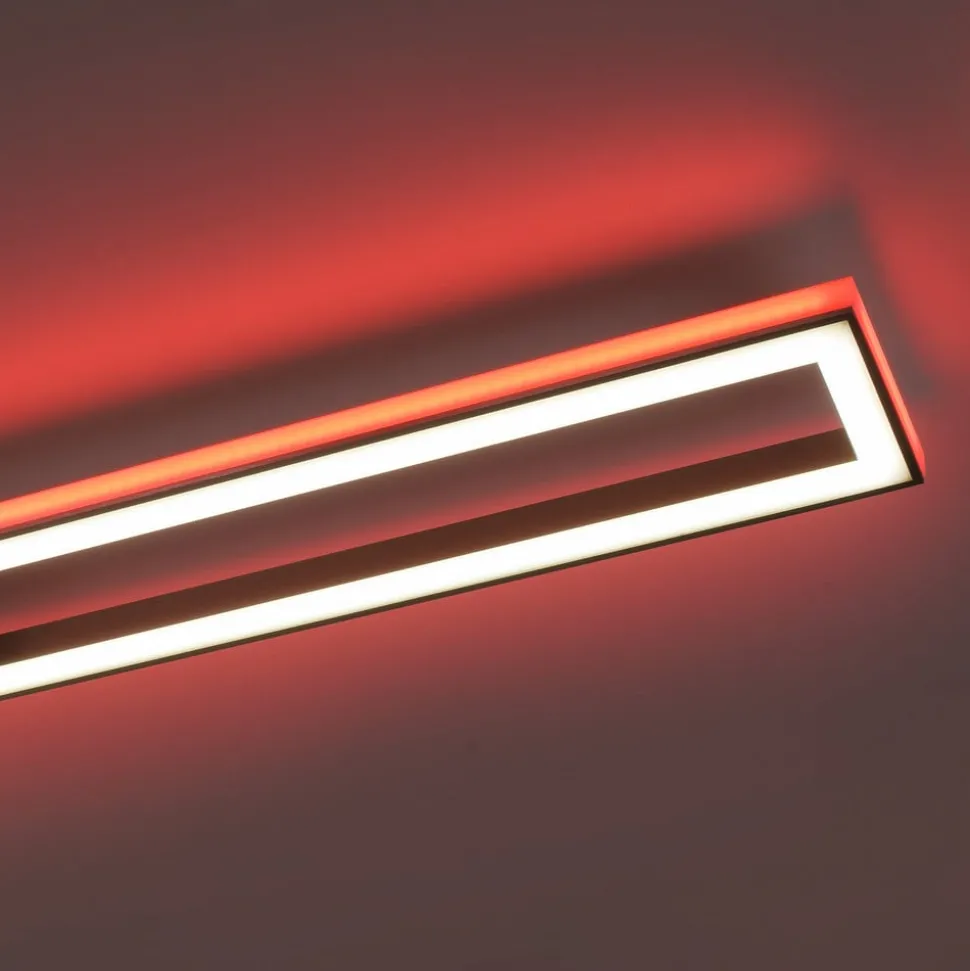 Paul Neuhaus Helix LED plafondlamp, rechthoekig