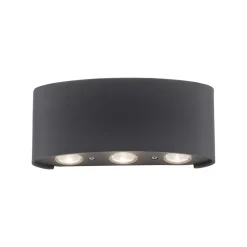 Paul Neuhaus LED buiten wandlamp Carlo, 17 cm, 6-lamps, IP54