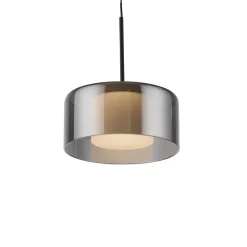 Paul Neuhaus LED hanglamp Rika, 71 cm, glas, dimbaar