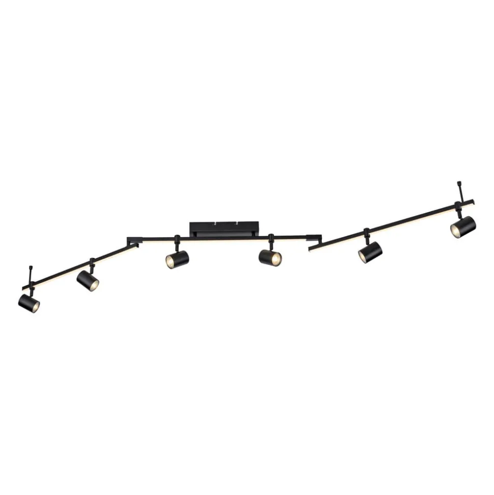 Paul Neuhaus LED plafondspot Barik, 188 cm, verstelbaar