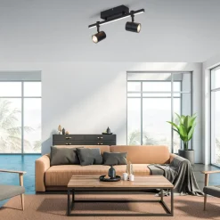 Paul Neuhaus LED plafondspot Barik, 40 cm, verstelbaar