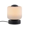 Paul Neuhaus LED tafellamp Bota, antraciet, glas, dimbaar