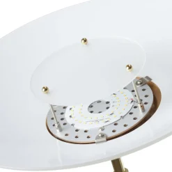 Paul Neuhaus LED vloerlamp Alfred, messingkleurig, dimbaar
