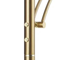 Paul Neuhaus LED vloerlamp Alfred, messingkleurig, dimbaar