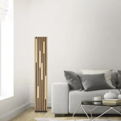 Paul Neuhaus LED vloerlamp Q-Acoustic hout hoogte 162 cm