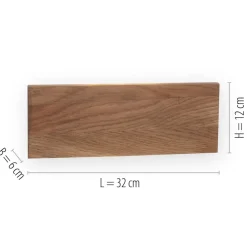 Paul Neuhaus Palma LED wandlamp hout 32 cm