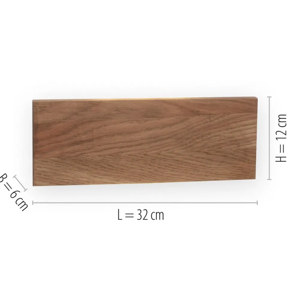 Paul Neuhaus Palma LED wandlamp hout 32 cm